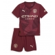 Manchester City Erling Haaland #9 Echipament de Fotbal Replică 2024-25 Copii Treilea (+ Șorturi)
